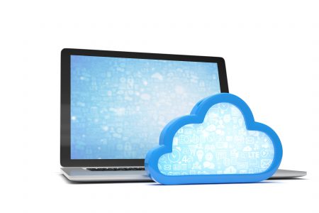 Laptop-with-cloud-computing-symbol_354026876